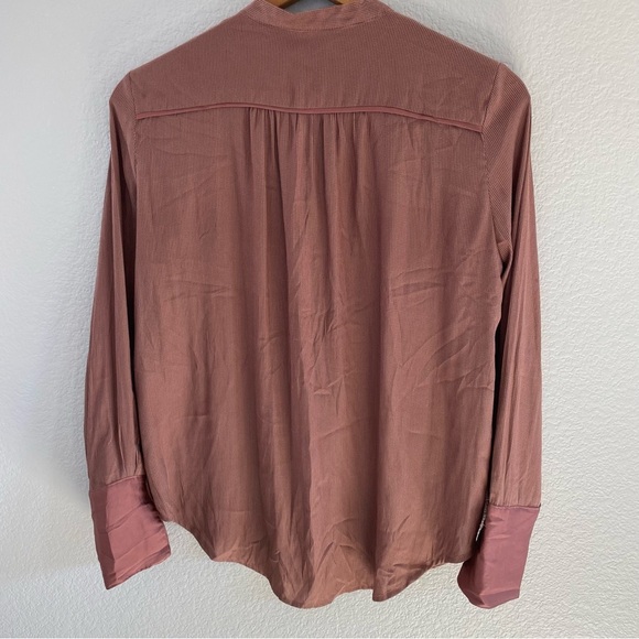 Free People Boho Quarter Button Long Sleeve Top - Picture 4 of 4